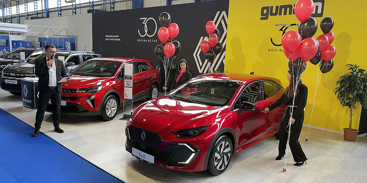 Atraktivni Renault Clio šeste generacije predstavljen na sajmu u Mostaru