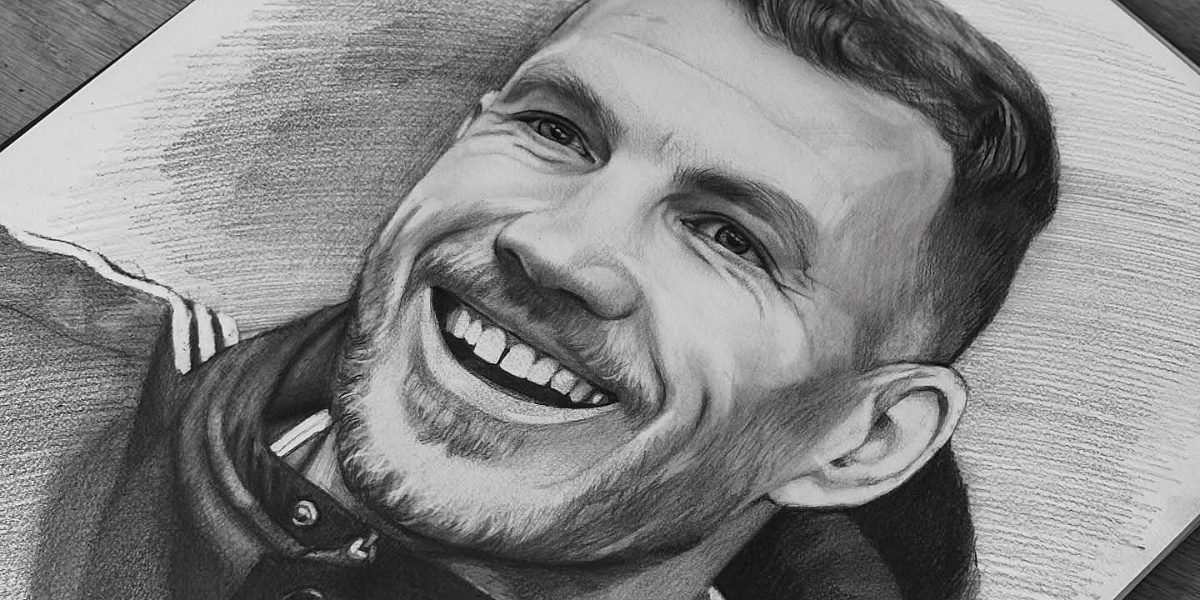 Humana gesta: Umjetnica iz Mostara prodala portrete Edina Džeke i novac donirala udruženju Pomozi.ba