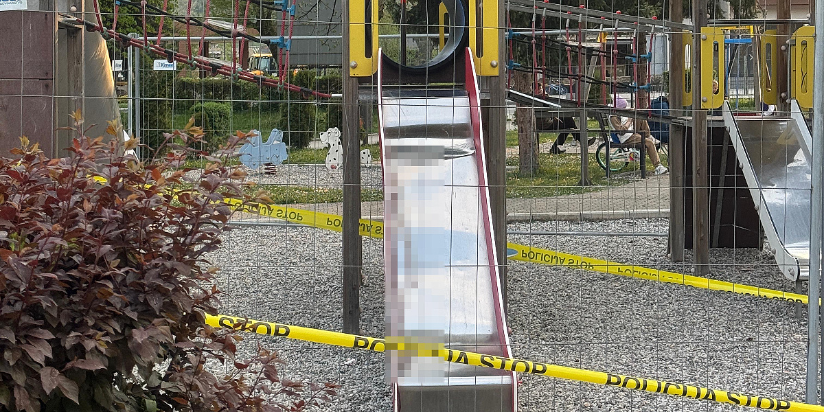 Užas u Brezi: Osmogodišnjaku tobogan otrgnuo prst, igralište odmah zatvoreno, obaviješten i tužilac