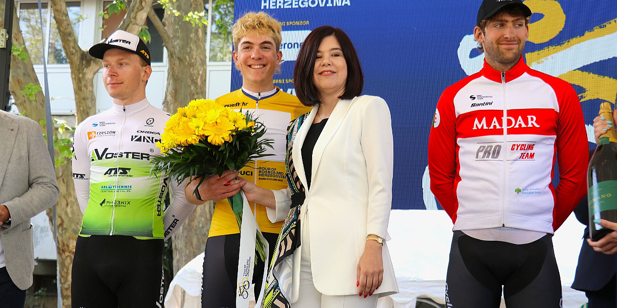 Marko Toth pobjednik prve etape biciklističke utrke Tour of Bosnia and Herzegovina