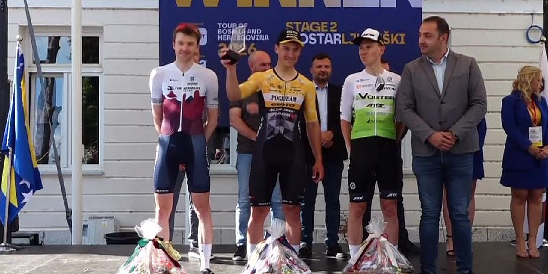 Slovenac Mihael Štajnar pobijedio na drugoj etapi i preuzeo vodstvo u ukupnom poretku utrke Tour of BiH