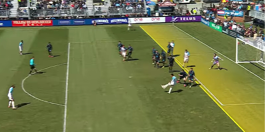 Postignut prvi gol po pravilu novog ofsajda, igrač iskoristio mogućnost da bude najbliži golmanu