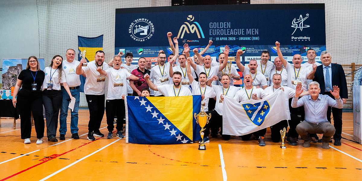 Sinovi Bosne pobjednici turnira Zlatne lige u sjedećoj odbojci u Lukavcu