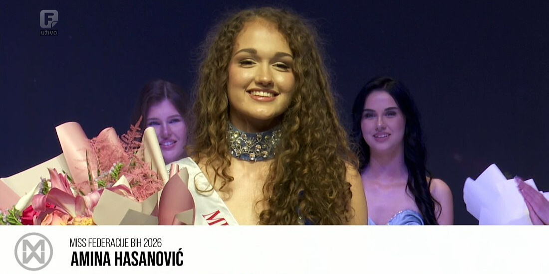 Amina Hasanović iz Tuzle je nova Miss Federacije Bosne i Hercegovine