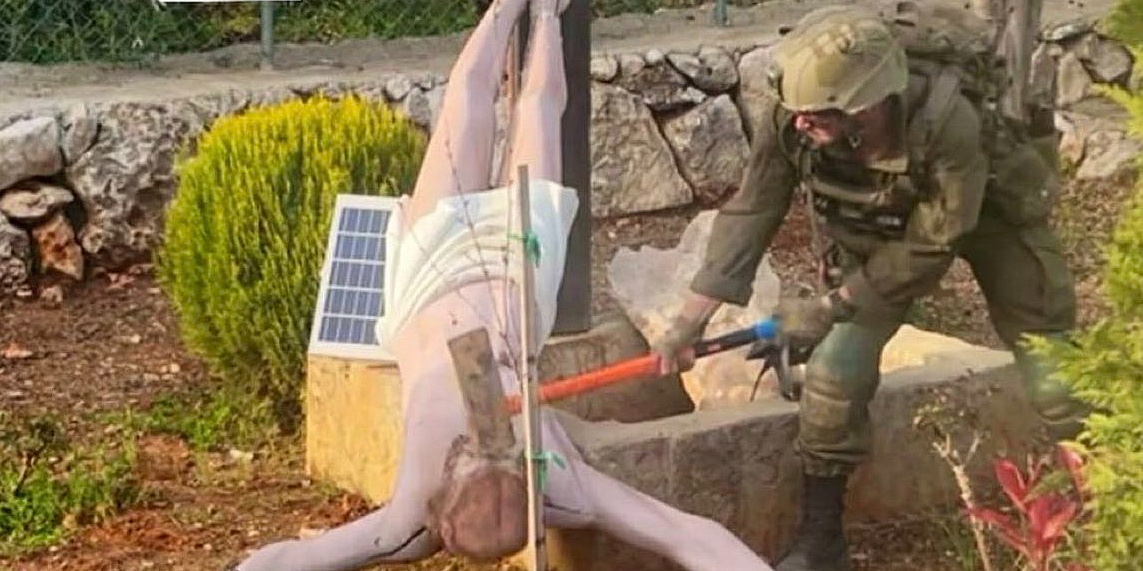 Izraelski vojnik se pohvalio rušenjem statue Isusa Krista, oglasila se i komanda: 