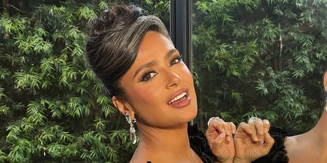 Salma Hayek frizurom na dodjeli nagrada naglasila sijede vlasi: Ne trudi se skrivati godine