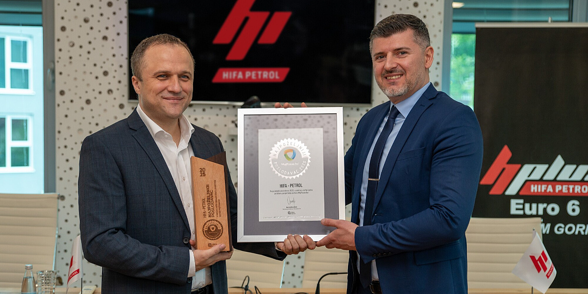 Hifa Petrol ponovo Najpoželjniji poslodavac u sektoru nafte i plina