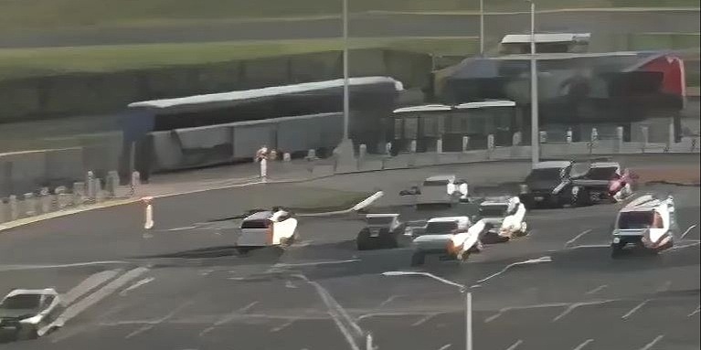 U frontalnom sudaru dva autobusa kod Pentagona povrijeđene 23 osobe