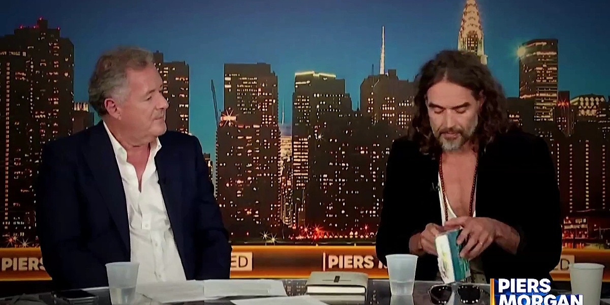 Piersa Morgana hvale zbog pitanja koje je postavio Russellu Brandu o Bibliji: Umjesto odgovora neugodna tišina