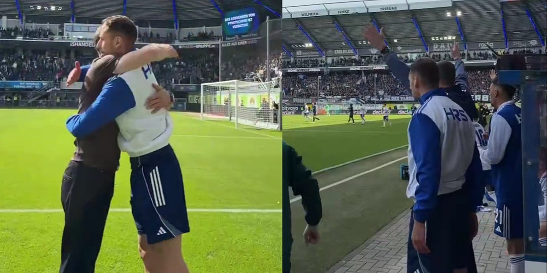 Pogledajte slavlje najvažnije pobjede sezone u Schalkeu: Džeko iščekivao kraj, Muslić i Katić zagrljeni