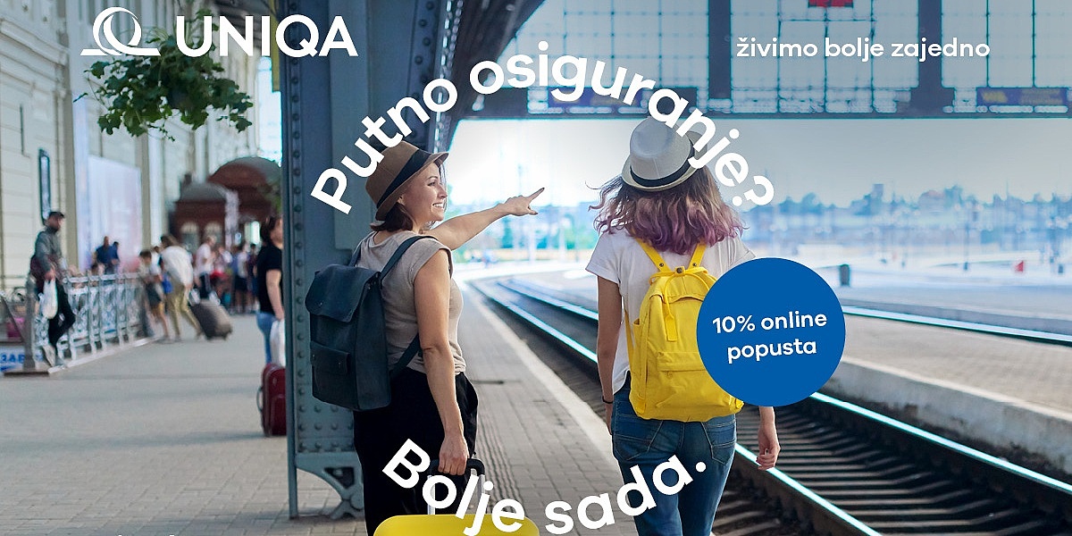 Prvi maj bez brige: Putujte lagano, uz UNIQA osiguranje koje košta manje od jedne kafe