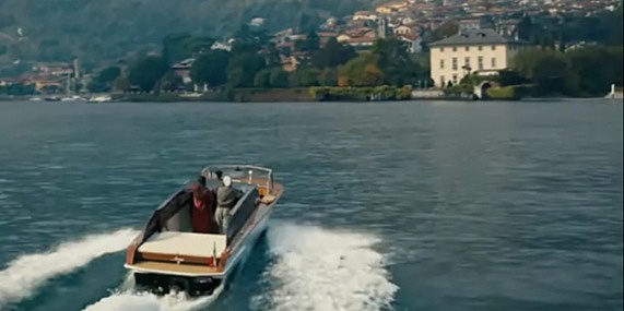 Holivudski glamur na jezeru Como: Vila Georgea Clooneyja pojavljuje se u filmu 