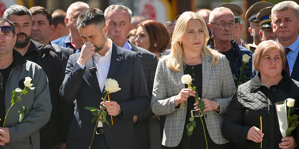 Željka Cvijanović predvodila delegaciju iz RS-a u bivšoj Dobrovoljačkoj ulici