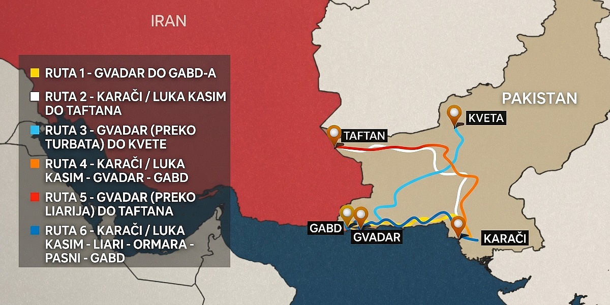Kako je Iran izigrao američku blokadu: Iranci nadmudrili SAD i otvorili novi megakoridor preko Pakistana