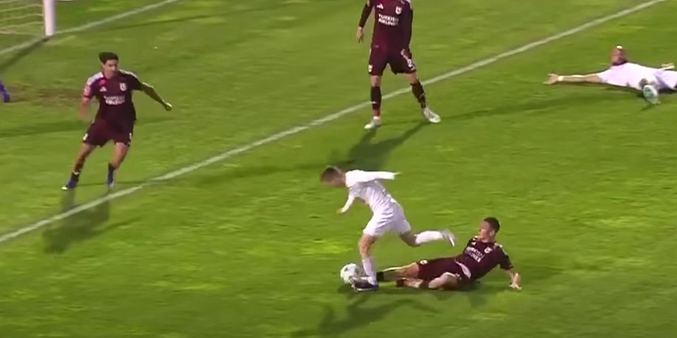 Pogledajte penal kojim je Borac došao u vodstvo na Koševu protiv Sarajeva