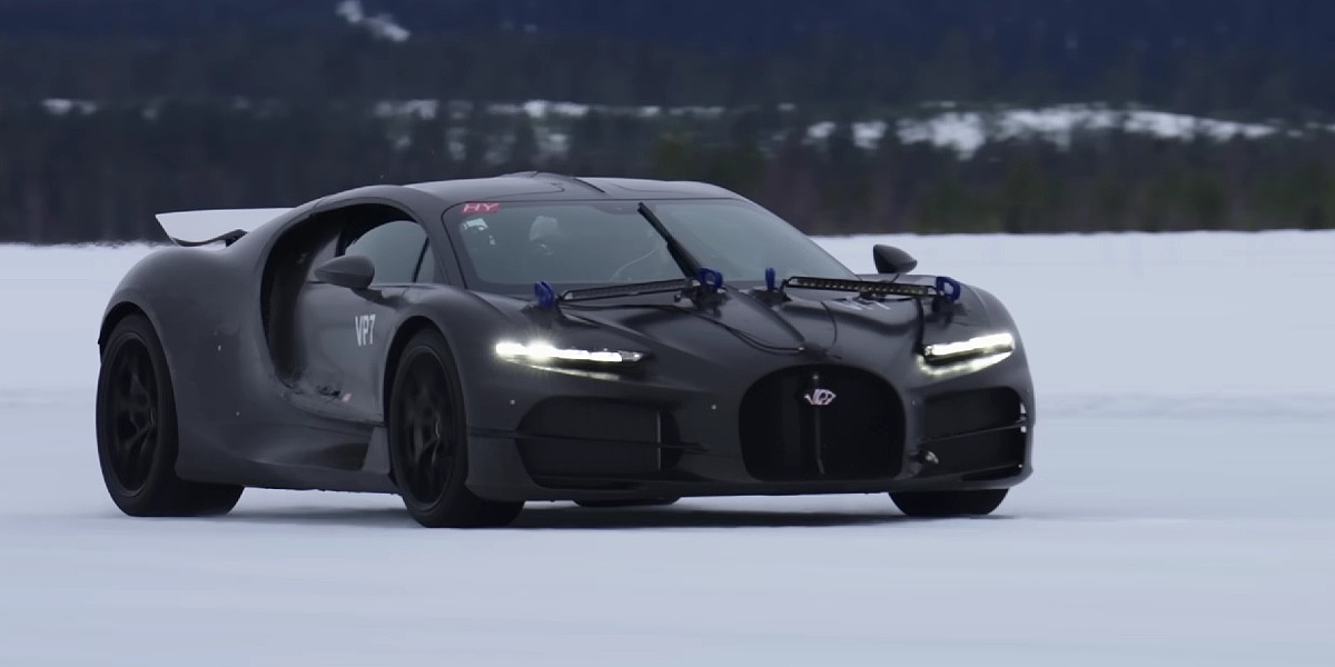 Bugatti testirao Tourbillonov kočni sistem na švedskom ledu