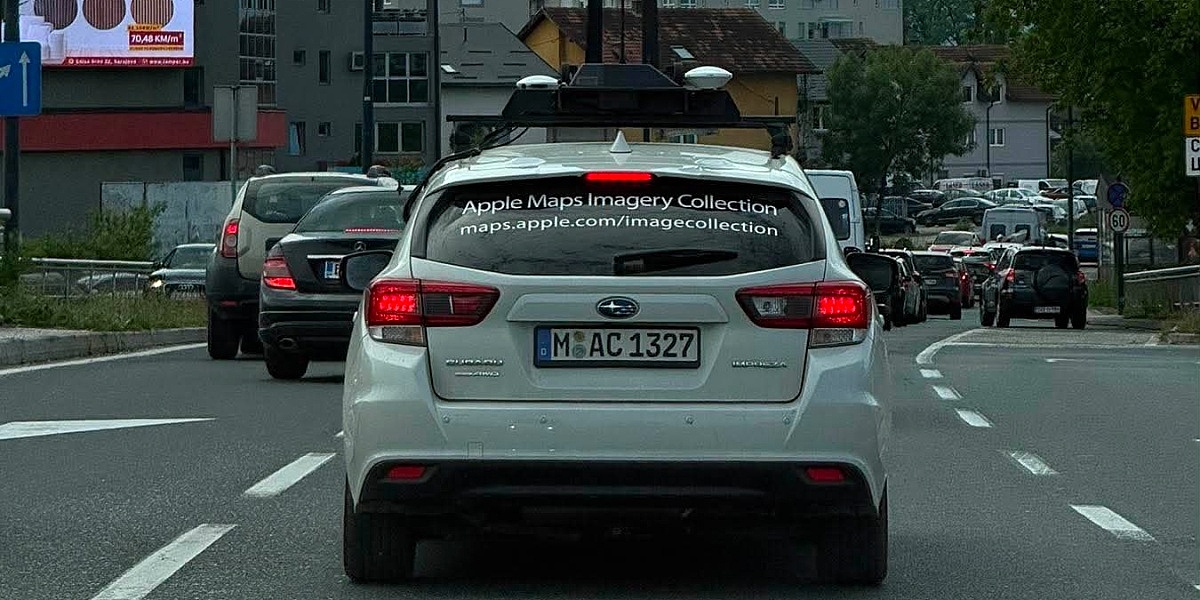 Apple Maps ponovo na ulicama BiH: Mapirat će ulice Sarajeva, ali i drugih gradova sve do 21. maja