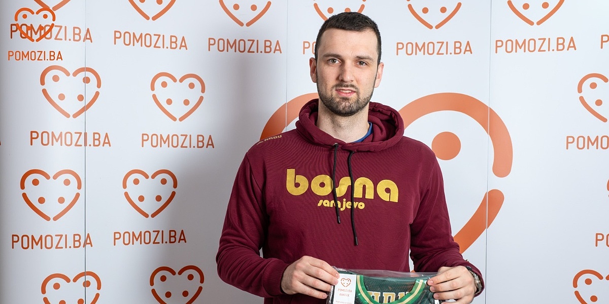 Košarkaš Bosne stavio na humanitarnu aukciju dres legendarnog Grka, pa sam poslao najvišu ponudu od 1.400 KM