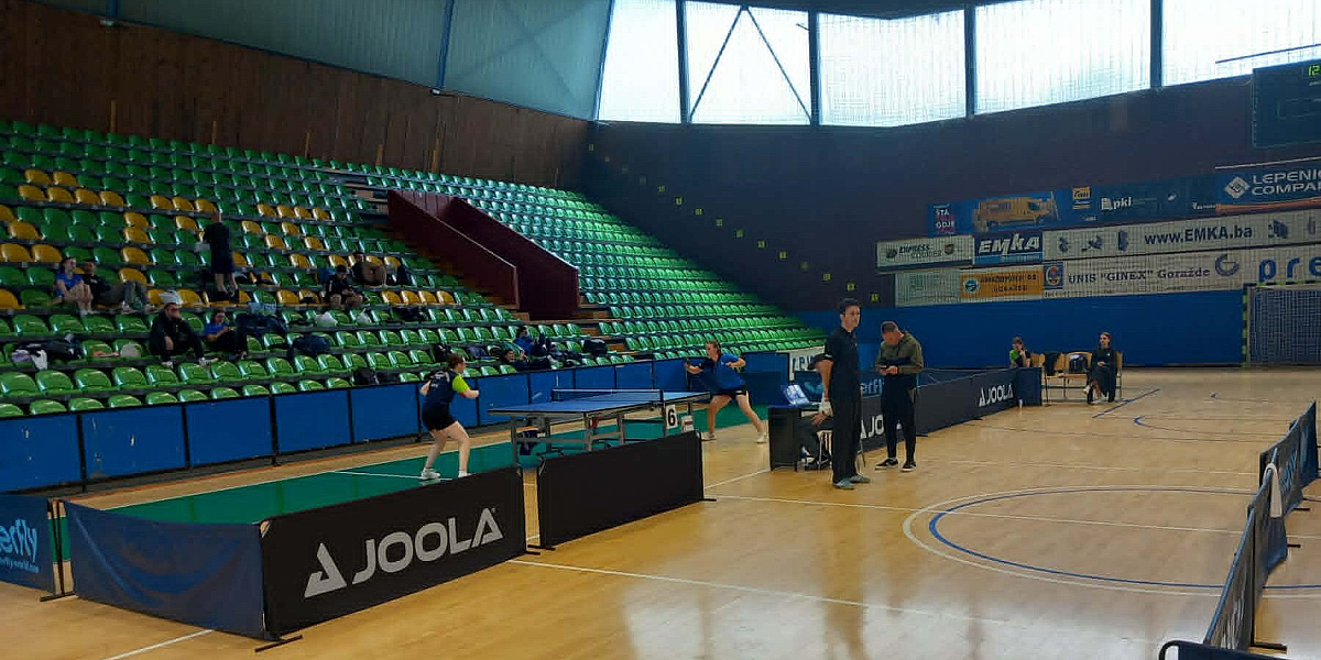 U Goraždu Kup takmičenje BiH u stonom tenisu: Okupili se najbolji igrače iz cijele zemlje
