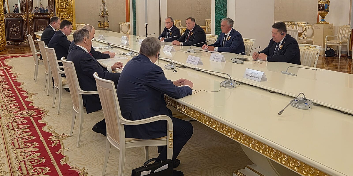 Putin u Kremlju primio Dodika, Karana i Stevandića: 