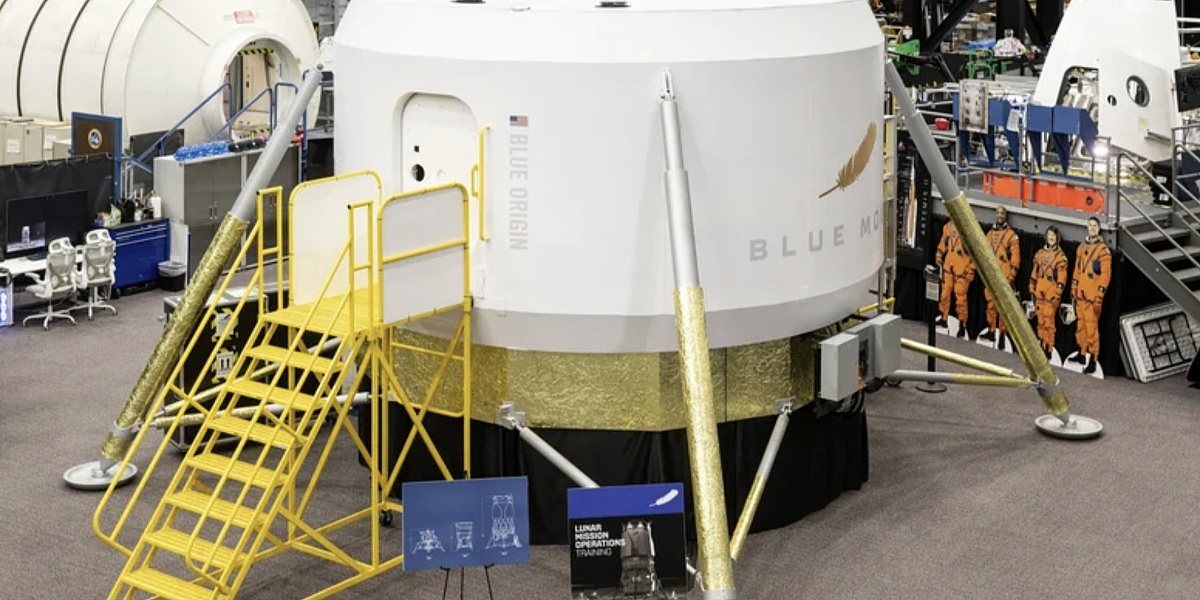 NASA započinje obuku s Blue Originovim prototipom modula za slijetanje na Mjesec