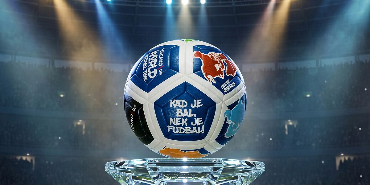 Predstavljena nova lopta za Svjetsko prvenstvo: Za mjesec dana počinje Volcano World Football Time