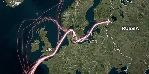 Skoro 200 sankcionisanih brodova povezanih s Rusijom ušlo u britanske vode uprkos upozorenju
