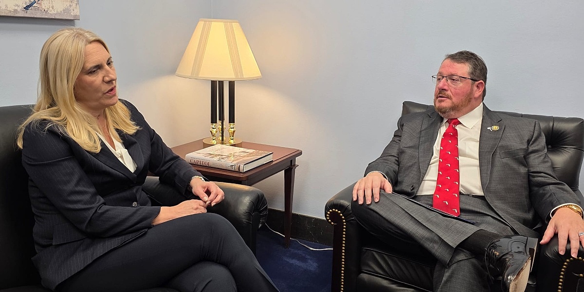 Željka Cvijanović počela novu posjetu SAD-u sastankom s kontroverznim kongresmenom
