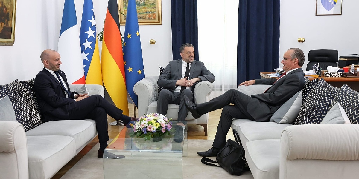 Konaković s francuskim i njemačkim ministrima: U fokusu izbor novog visokog predstavnika u BiH
