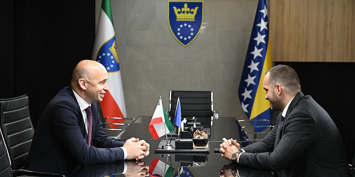 Vico Zeljković u posjeti Vladi ZDK: "Uvjeren sam da ćemo ove godine početi gradnju nacionalnog stadiona"