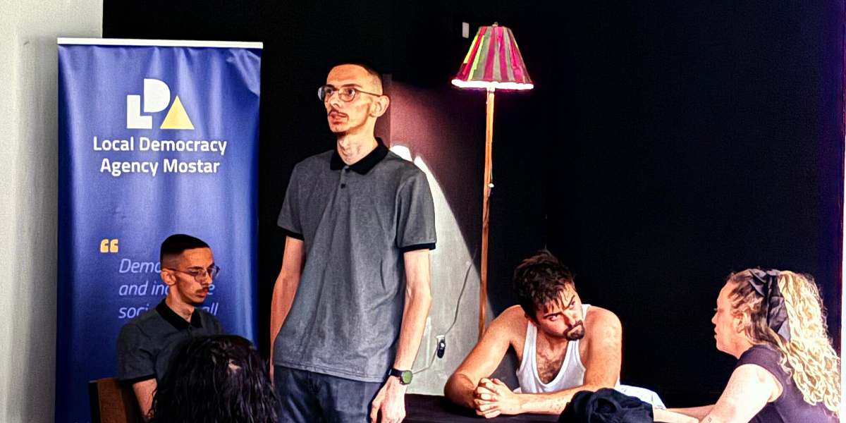 Performans "Ćelija", čiji su tvorci mladi Mostarci, nedavno izveden i u Berlinu