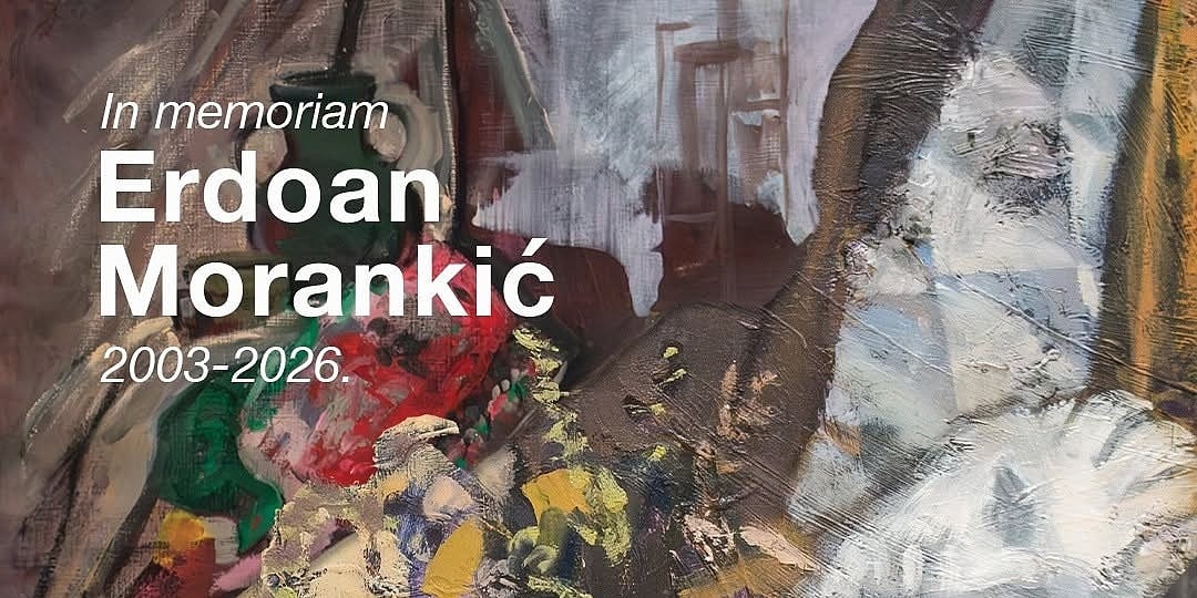 Izložba Erdoana Morankića u Sarajevu: Akademija predstavlja njegove radove četiri mjeseca nakon što je poginuo