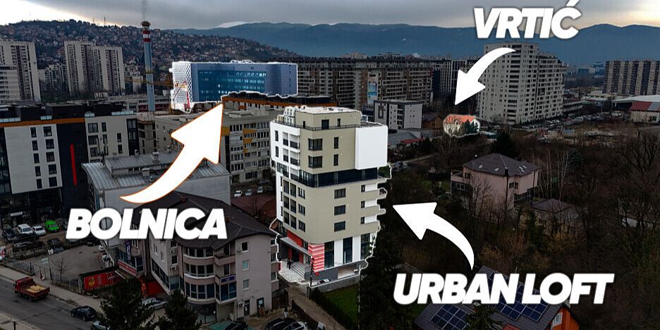 В Сараево: первые пять покупателей жилья в комплексе Urban Loft получат скидку 5%
