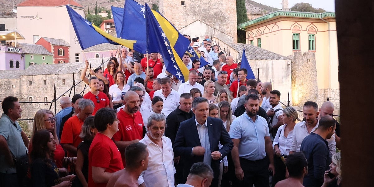 Bećirović u Mostaru se izjasnio: "Evropska budućnost BiH mora početi ovdje"