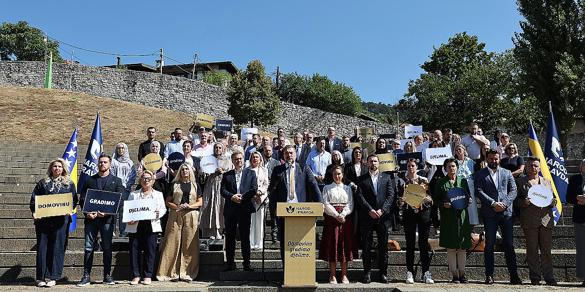 Konaković predstavio "manifest za cijelu BiH": Ovo su ključne stvari koje NiP želi mijenjati nakon izbora