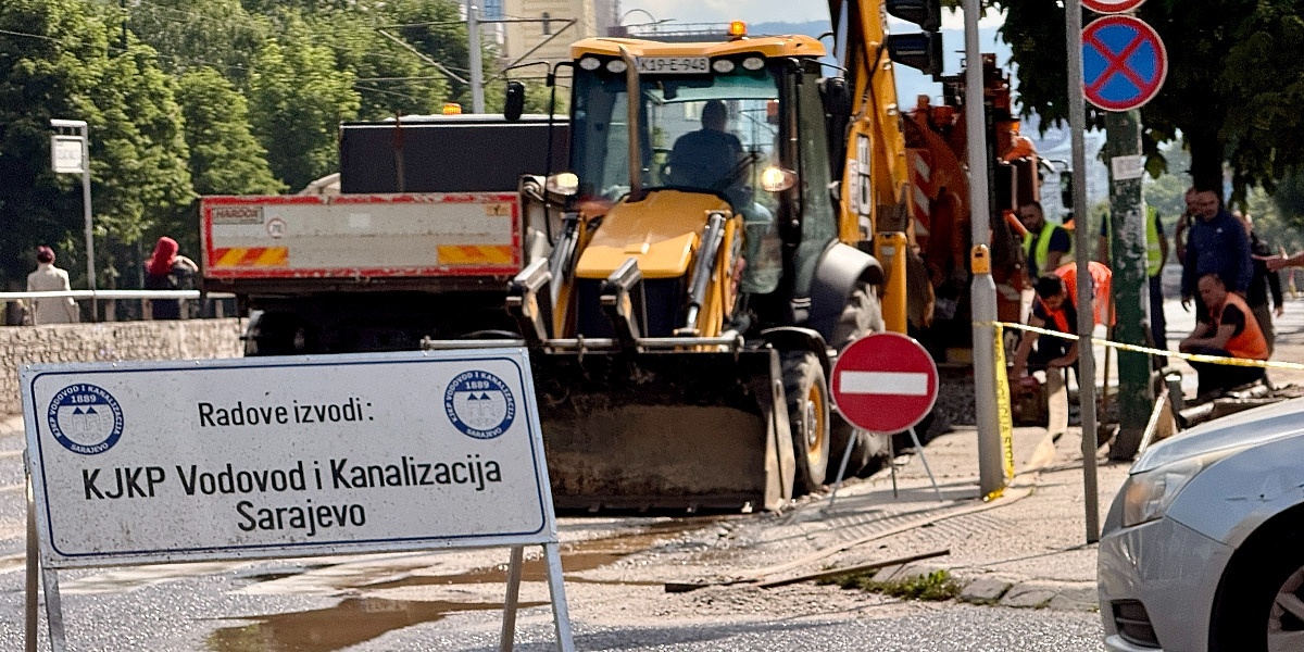 ViK objavio novo obavještenje: Smanjen pritisak vode u cijelom Sarajevu od 19 do pet sati