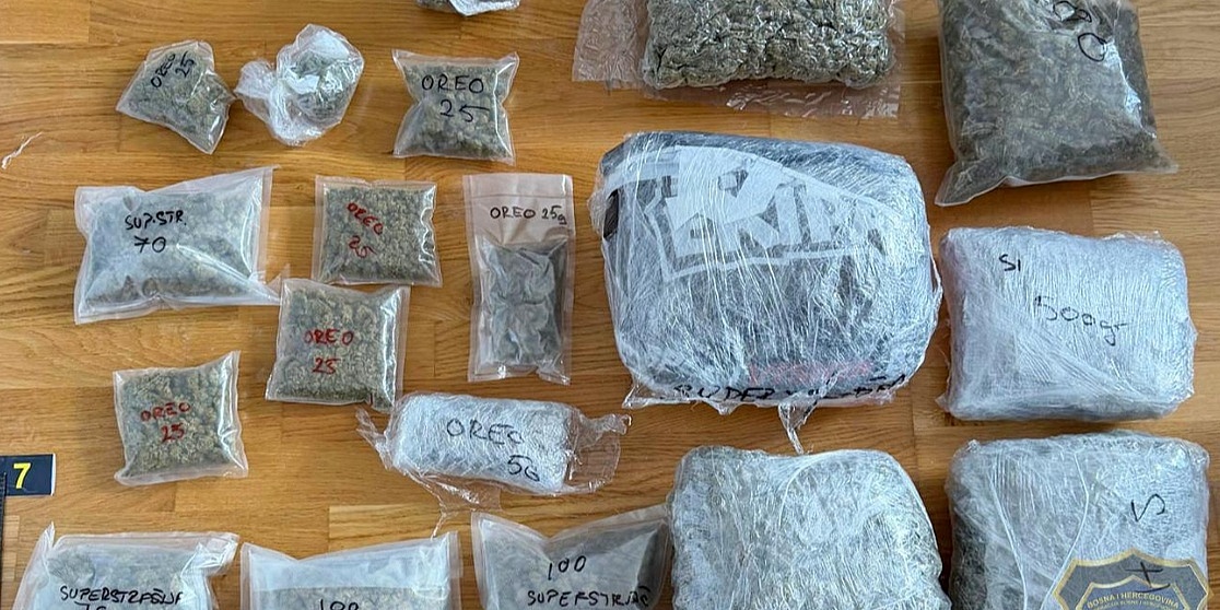 Poznat identitet uhapšenih u akciji FUP-a u Sarajevu kod kojih je zaplijenjeno 12 kilograma droge