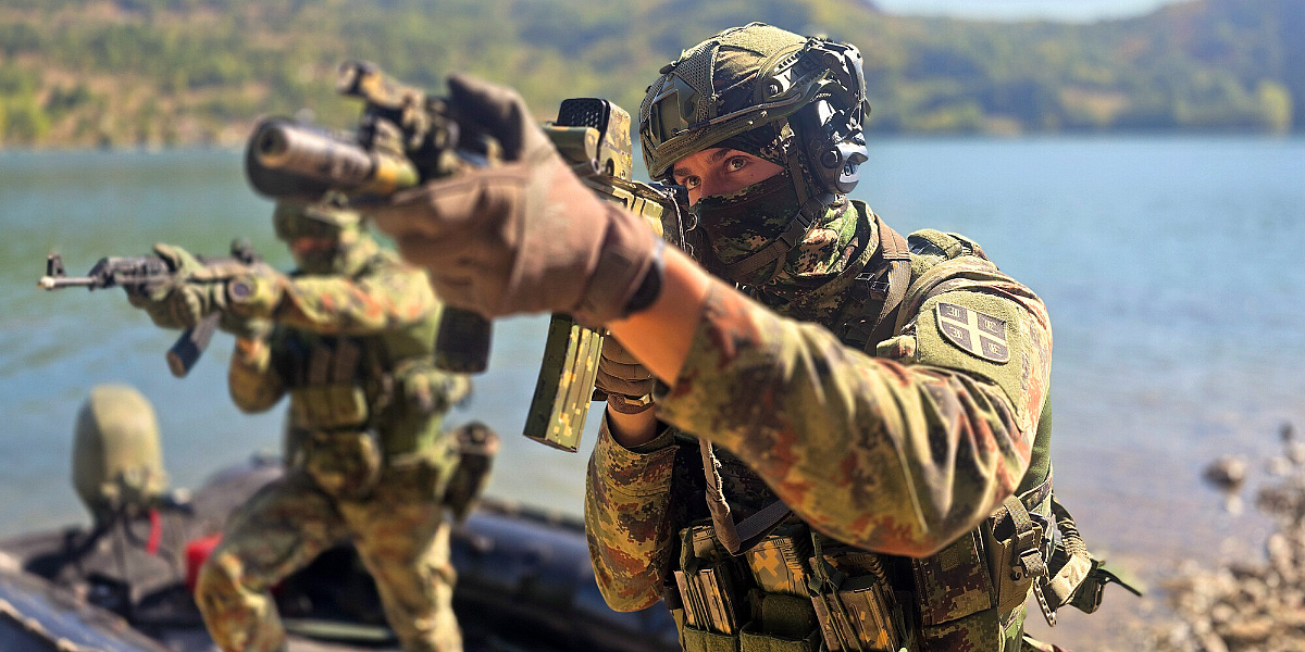Vojska Srbije tri dana vježbala prelazak Drine, pripadnici 72. specijalne brigade na par stotina metara od granice