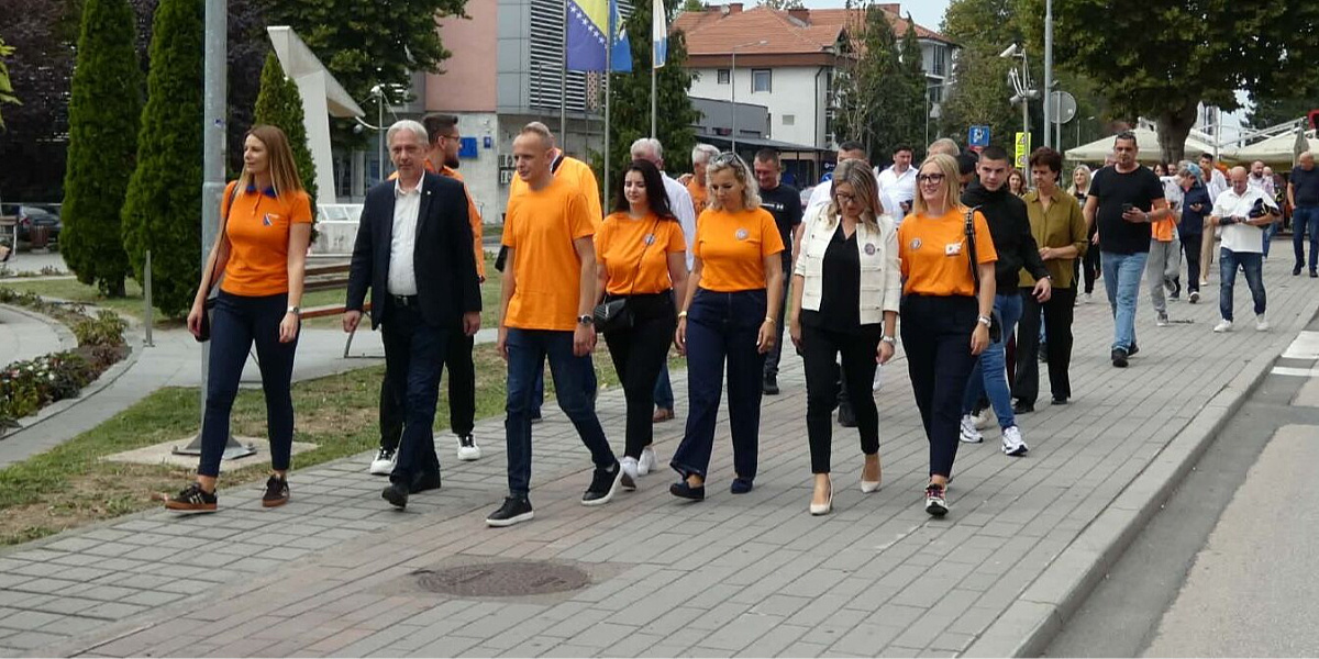 DF u Lukavcu, Gračanici i Gradačcu: Zaustaviti HDZ i SNSD, nema pomilovanja Dodika