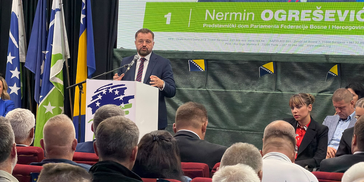 Veliki predizborni skup NES-a u Bužimu: Mi smo tim koji na izbore izlazi s rezultatima i planovima