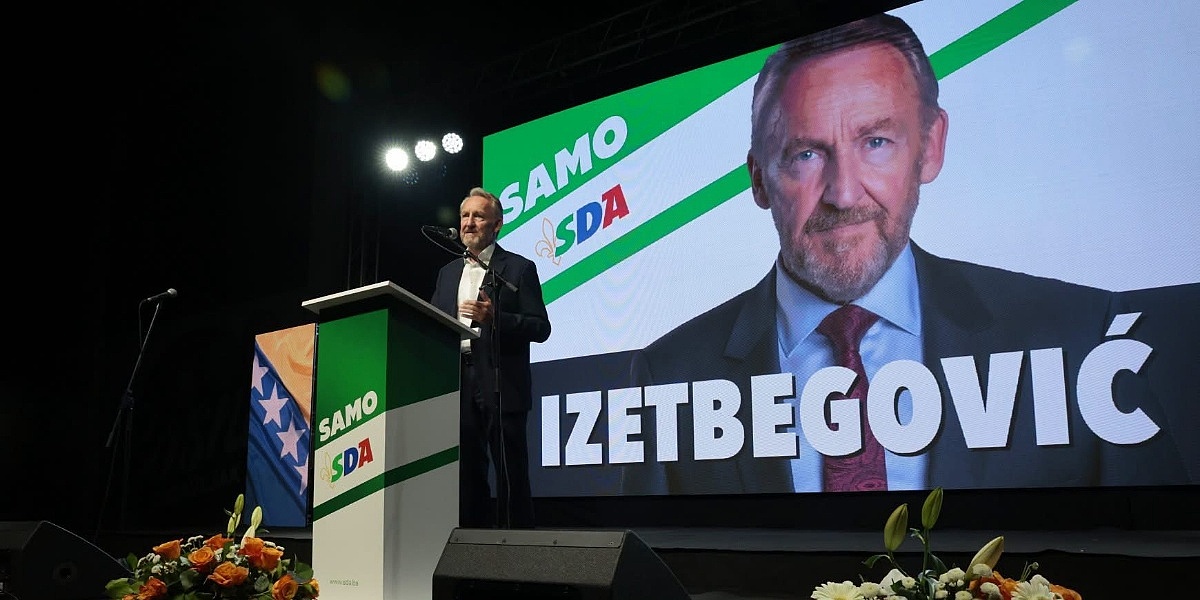 Izetbegović: Za BiH slijedi najteži period, kola koja idu nizbrdo može zaustaviti samo SDA