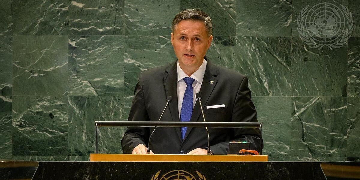 Bećirović u UN-u: Rukovodstvo RS-a nastavlja prijetiti miru u BiH, a Srbija nije odustala od politike koja dovodi do genocida