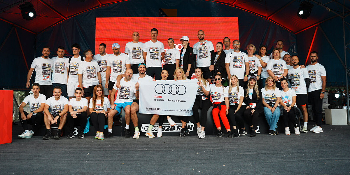 Uspješno završen Audi B2B Run: Veliki odziv kompanija i nezaboravna noć