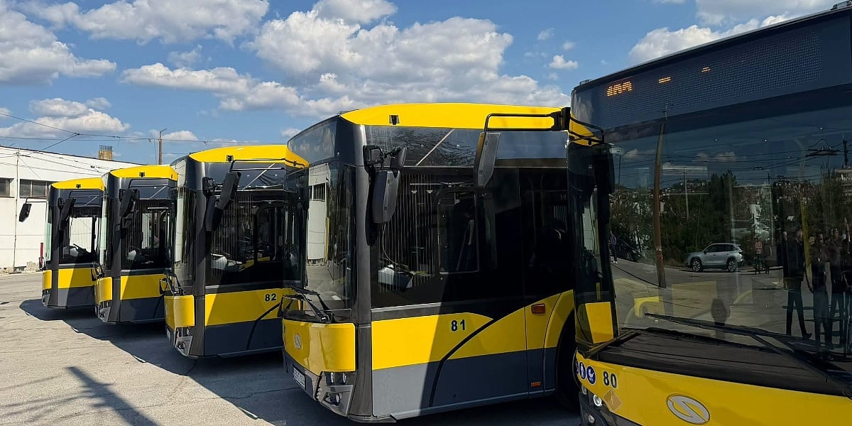 Pet novih Solaris Trollino trolejbusa od danas saobraća ulicama Sarajeva