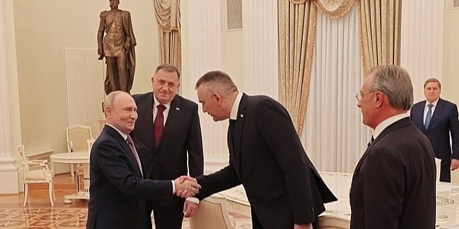 Dodik i Minić se sastali s Vladimirom Putinom: Predsjednik Rusije tražio "pravedniji odnos" prema Srbima