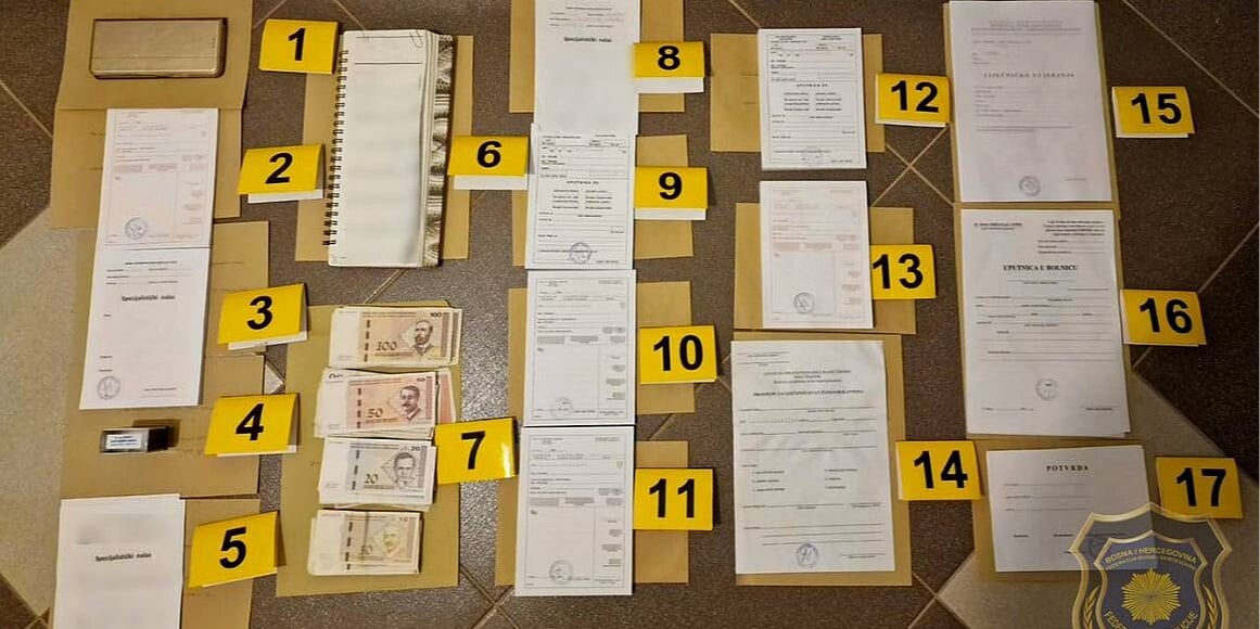 U Vitezu uhapšena doktorica: U kući pregledala pacijente i ovjeravala pečatom Doma zdravlja