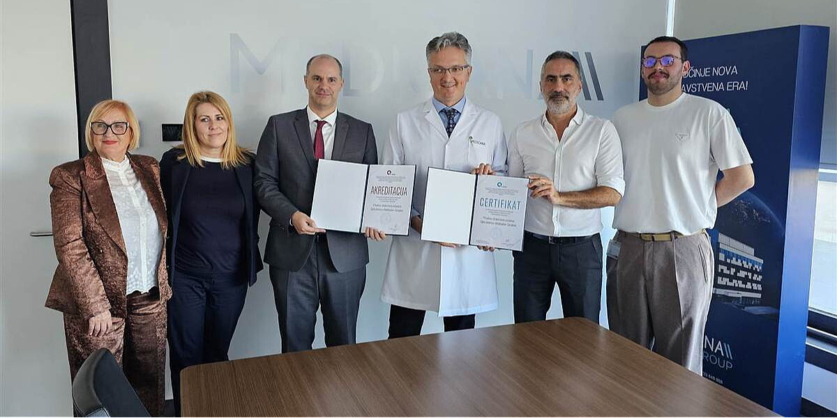 Prepoznat kvalitet: Opća bolnica Medicana Sarajevo uspješno završila proces certifikacije i akreditacije