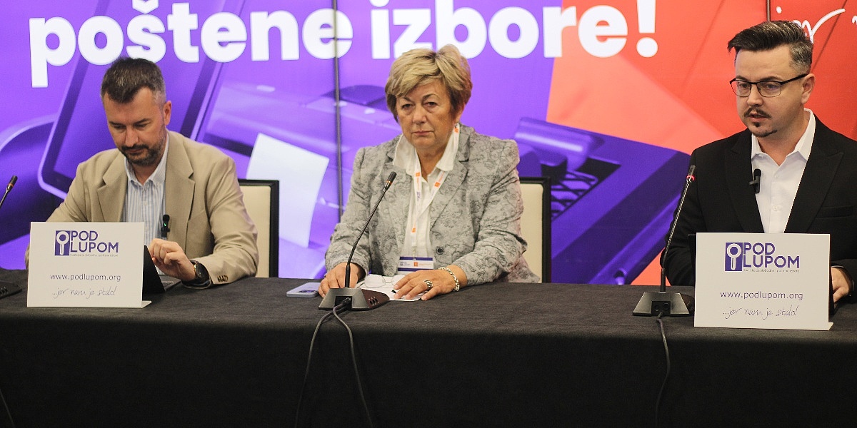 Koalicija „Pod lupom“ o početku glasanja: Pozitivan start uz primjenu novih tehnologija