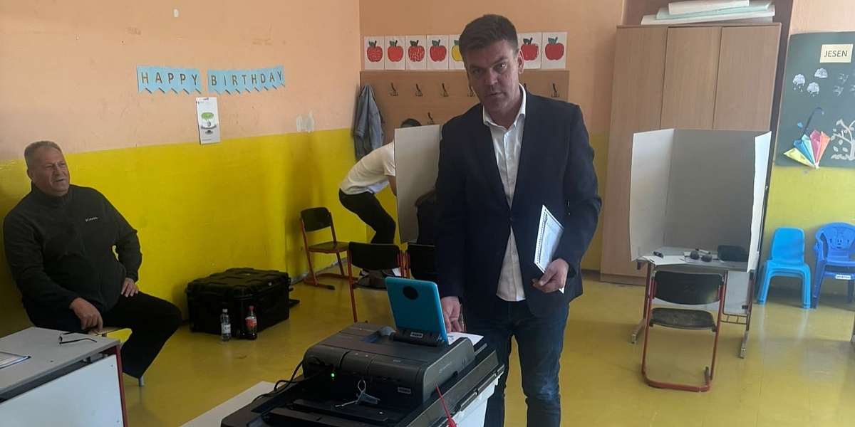 Ilija Cvitanović na glasanju: Izborni dan je istinski praznik demokratije