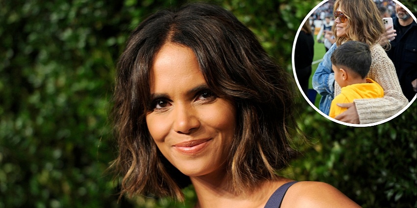 Halle Berry snimljena u javnosti sa sinom nakon optužbi bivšeg supruga